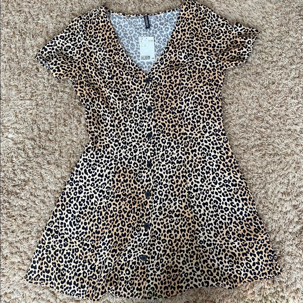 Cheetah Print Dress